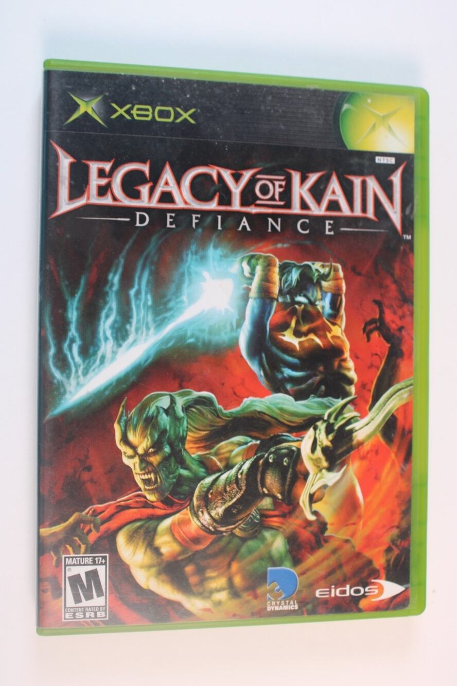Legacy of Kain: Defiance (Microsoft Xbox, 2003) Authentic, Tested/Works